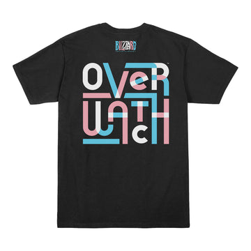 Overwatch T-shirt noir Pride - Vue arrière